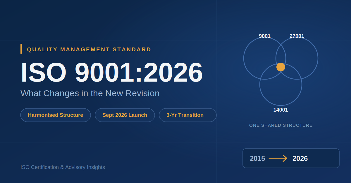 ISO 9001:2026